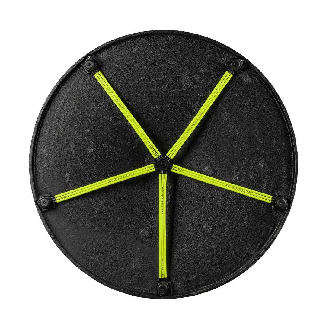 FLAT Tech CT3015 Bar Height UR30 Table Base, 30" Round, 4" Column, Cast Iron, Textured Finish