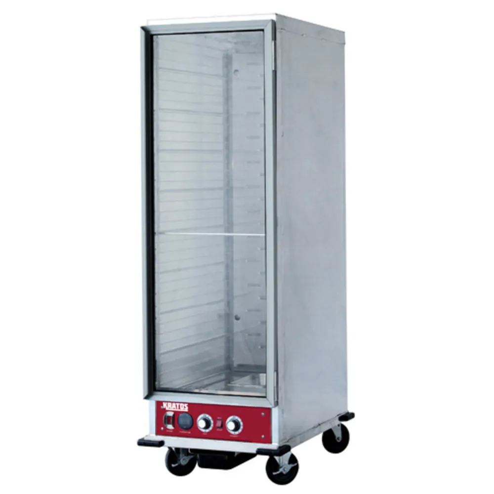 Hubert 64644 Kratos® Electric Holding/Proofing Cabinet with Clear Door, Full Height, Insulated 