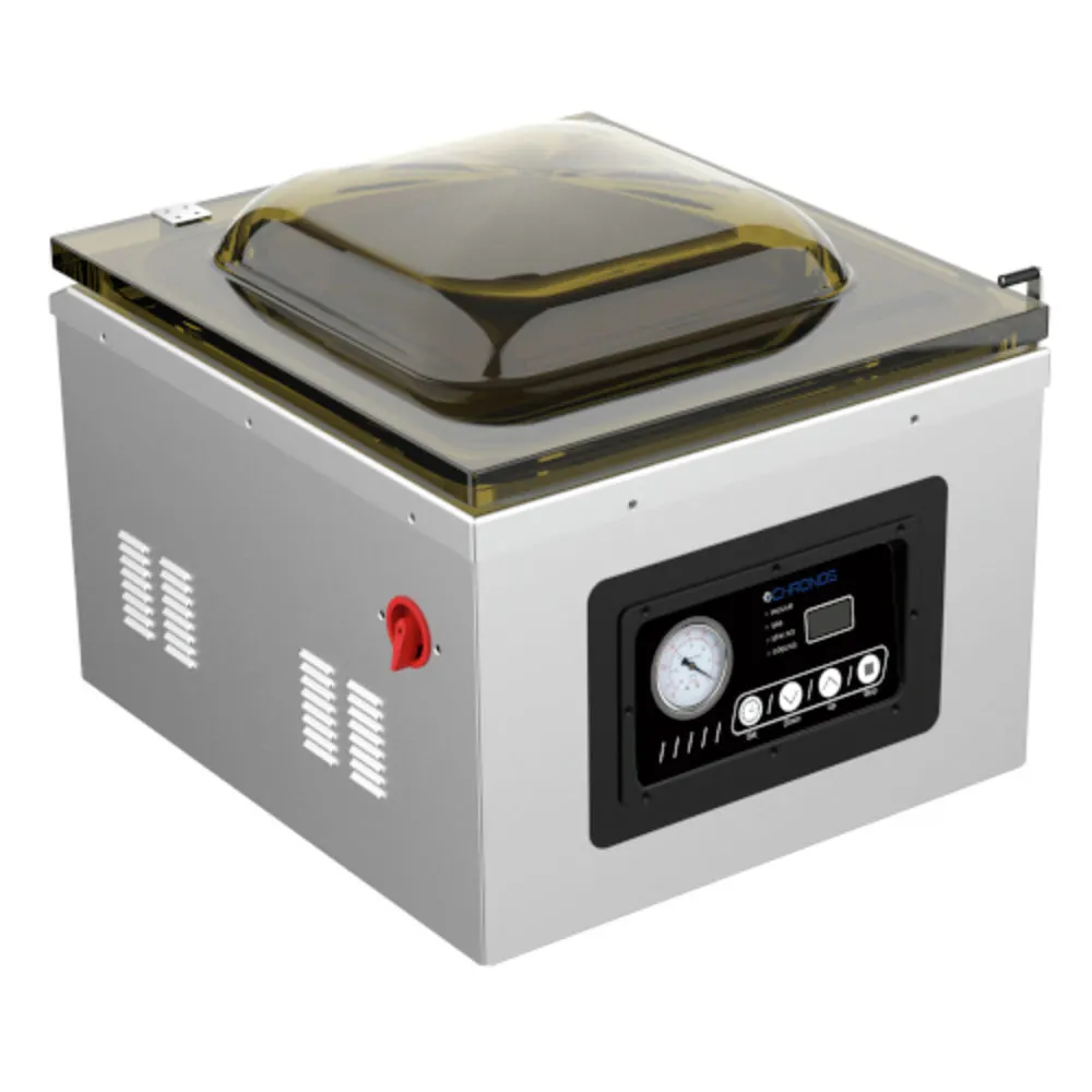 Hubert 29W-005 Kratos Vacuum Sealer – 17.5"W x 18"D x 14"H, Single-Chamber Aluminum Countertop120V16" Seal Bar