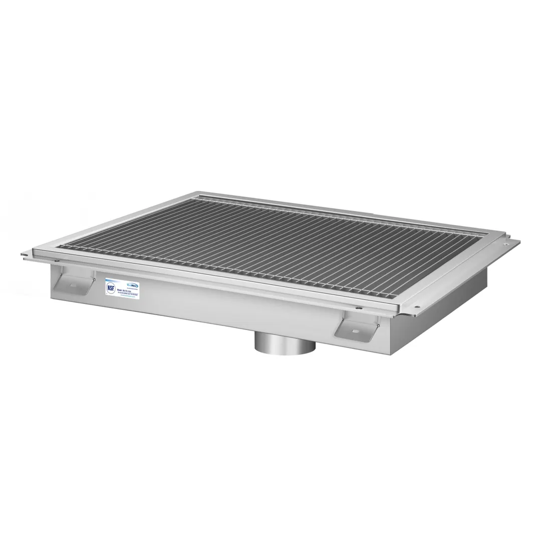 Koolmore KM-FTG-1284 Koolmore Commercial Floor Trough Drain, 84"W X 12"D