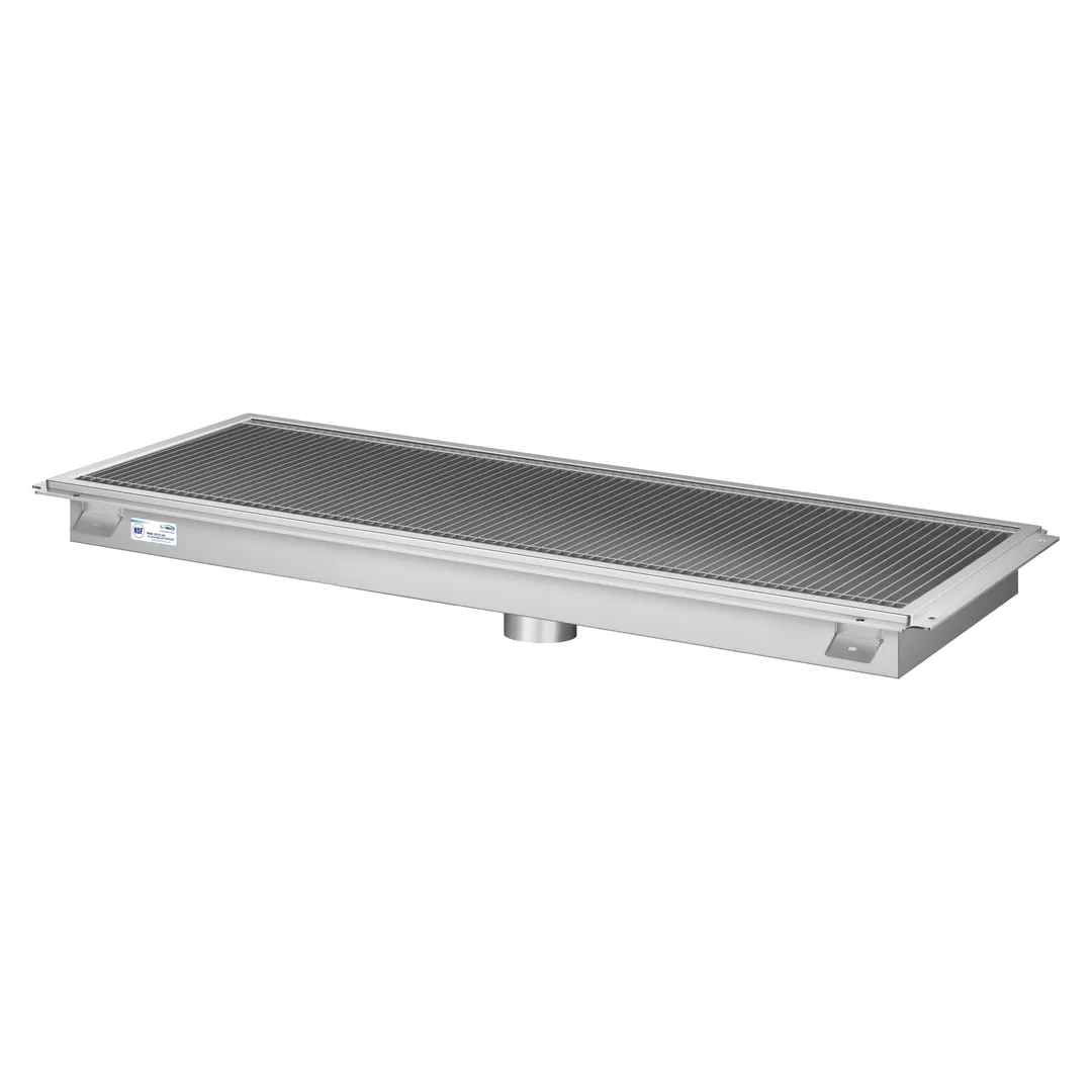 Koolmore KM-FTG-1824 Koolmore Commercial Floor Trough Drain, 24"W X 18"D