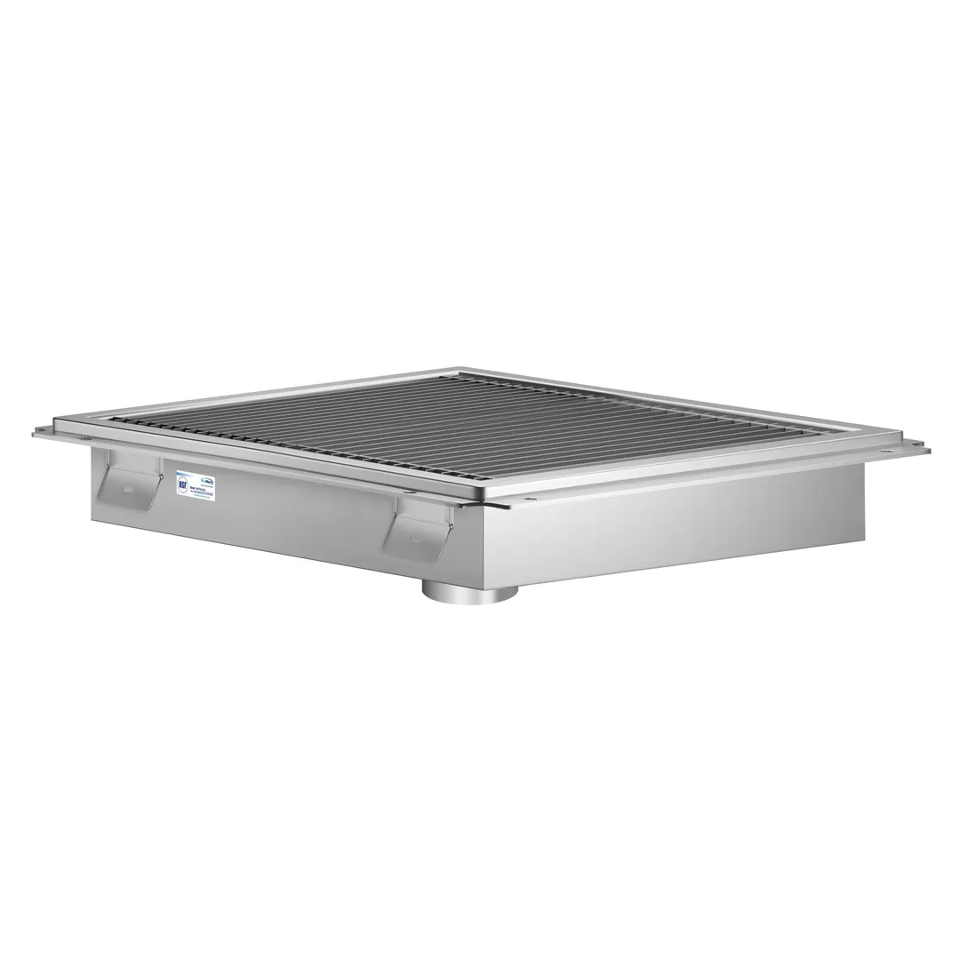 Koolmore KM-FTG-1860 Koolmore Commercial Floor Trough Drain, 60"W X 18"D