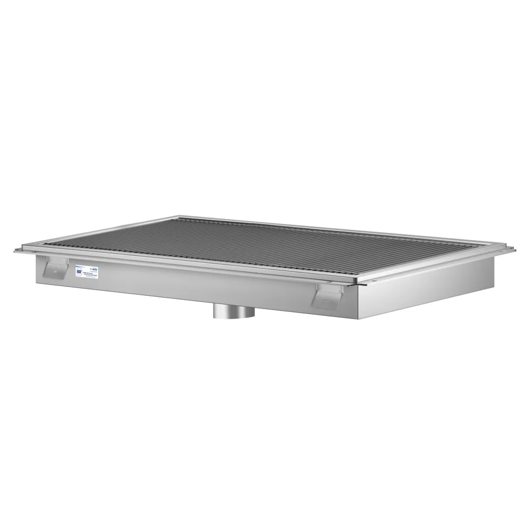 Koolmore KM-FTG-1884 Koolmore Commercial Floor Trough Drain, 84"W X 18"D