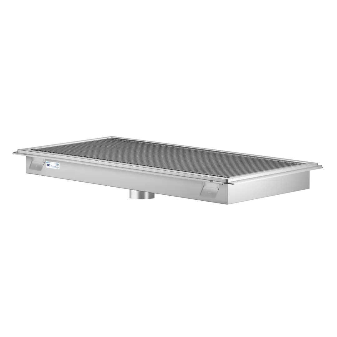 Koolmore KM-FTG-1896 Koolmore Commercial Floor Trough Drain, 96"W X 18"D