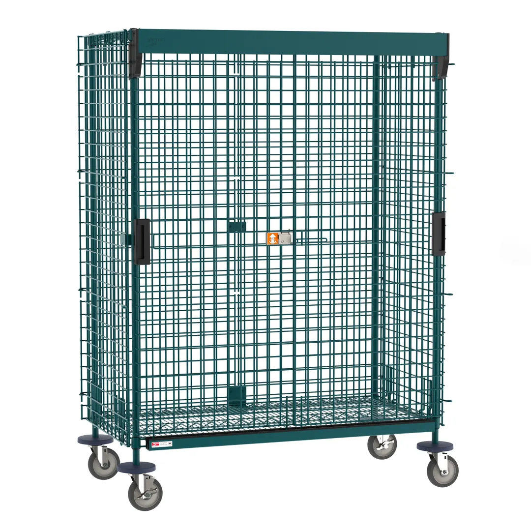 Metro SEC55EK3-SL Super Erecta® Mobile Security Unit with Sliding Door(s)