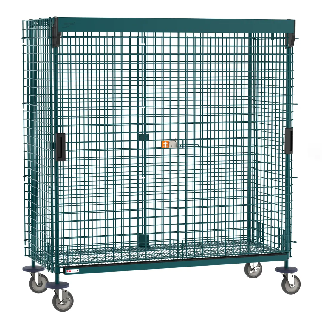 Metro SEC56EK3-SL Super Erecta® Metroseal Green Epoxy Mobile Security Unit 