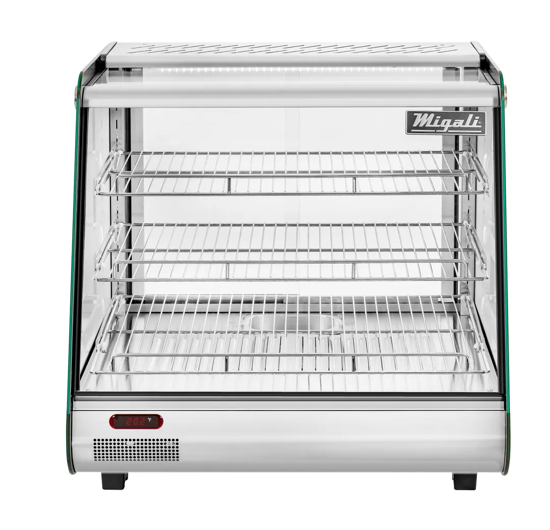 Migali C-HCT27 26.6" Competitor Series® Heated Countertop Display Case, 4.5 cu. ft.