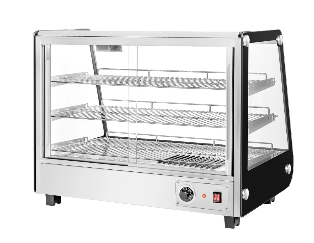 Migali C-HCT34 33.1" Competitor Series® Heated Countertop Display Case, 5.6 cu. ft.