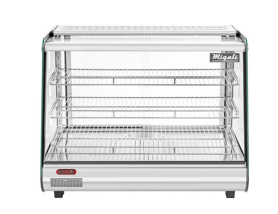 Migali C-HCT34 33.1" Competitor Series® Heated Countertop Display Case, 5.6 cu. ft.