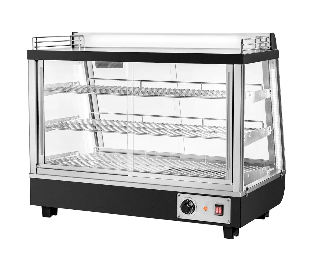 Migali C-HCT36-S 33.5" Competitor Series® Heated Countertop Display Case, 4.8 cu. ft.