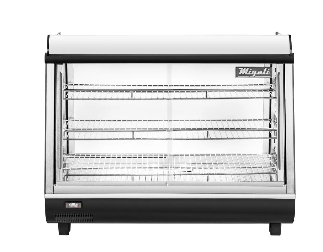 Migali C-HCT36-S 33.5" Competitor Series® Heated Countertop Display Case, 4.8 cu. ft.