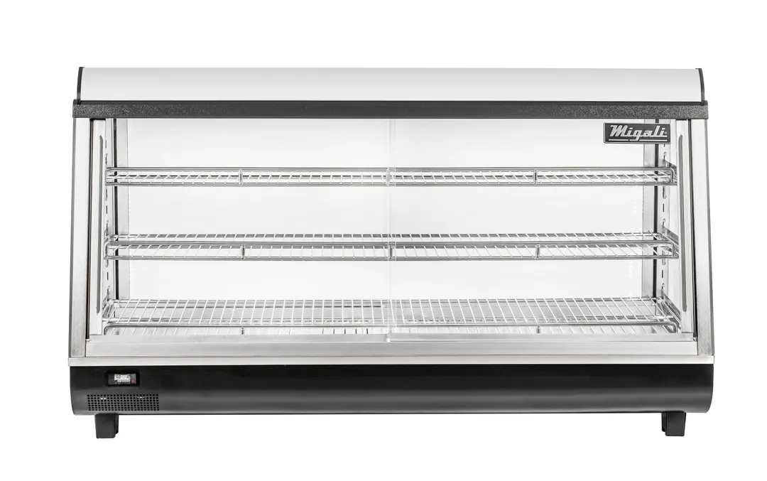 Migali C-HCT48-S 46.9" Competitor Series® Heated Countertop Display Case, 6.5 cu. ft.