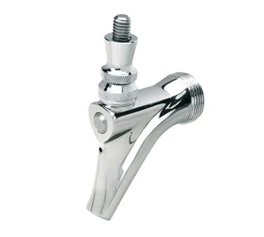 Micro Matic 304 Tap Tower Faucet, Polished 304 Stainless Steel, Aluminum Housing, 3" Spout
