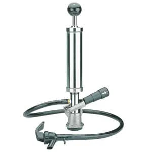 Micro Matic 7509E900 Party Pump 8" Chrome Lever Handle, Aluminum Housing, Tap Tower Part
