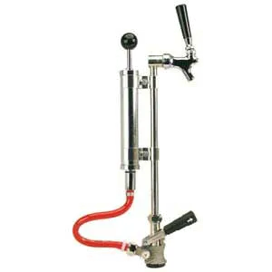 Micro Matic 7509J-9 American Supreme Picnic Pump, 8" Chrome Pump, D System, Aluminum Housing
