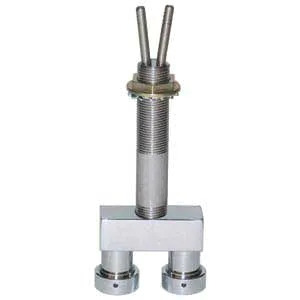 Micro Matic BE-DF4-3 Dual Tap Shank, 4" x 3/16" ID Faucet Part for Keg Cooler Systems