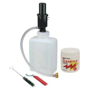 Micro Matic CK-1200 Deluxe Beer Line Cleaning Kit, 2 Qt Aluminum, Faucet Brush, Wrench & Chemical