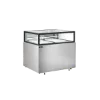 Omcan USA 48562 Refrigerated Display Case, 48" Wide, 13.2 cu.ft, Steel, Glass Front, 380W 110V