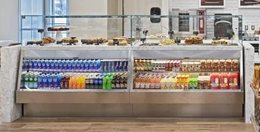 Oscartek GEM R4 COMBI 1250NT - 49" W Bakery Display, Interior, 3000K LED, Sliding Acrylic Doors