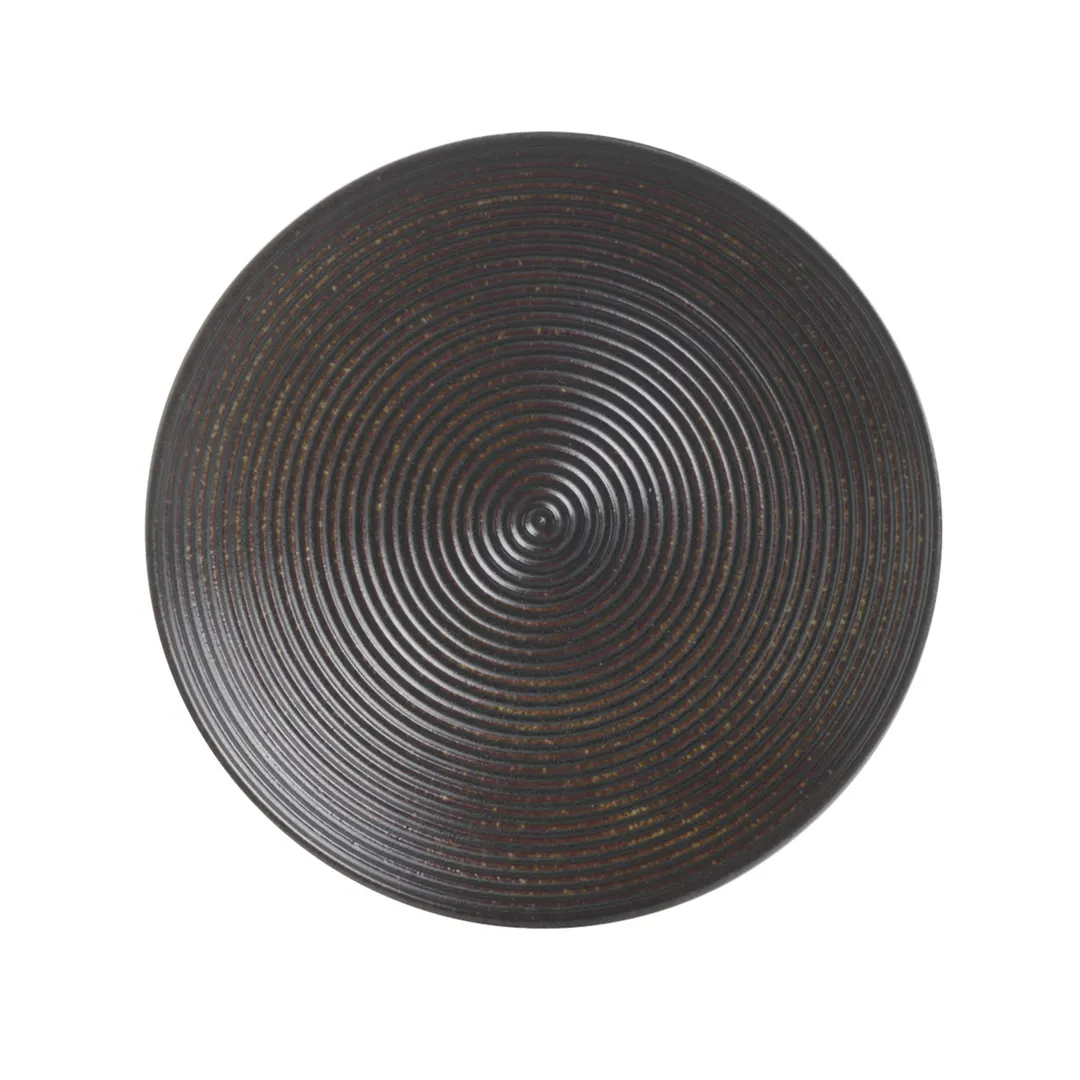 Steelite 6413MY025 Deep Coupe Plate, 6.25" x 1.25", Slate Porcelain, Coupe Rim, Dishwasher - 1 Dozen