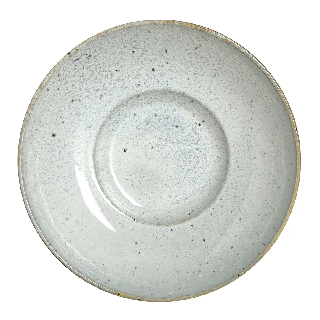 Steelite 6415MY015 - Rimmed Coupe Bowl, 1.625 Qt 52 oz, 9.625" x 2.625", Porcelain Lichen - 6/Case