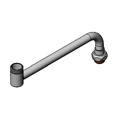 T&S Brass 152X Nozzle, Swivel, 9" Long, Back Section, Low=Lead, Ansi, Nsf