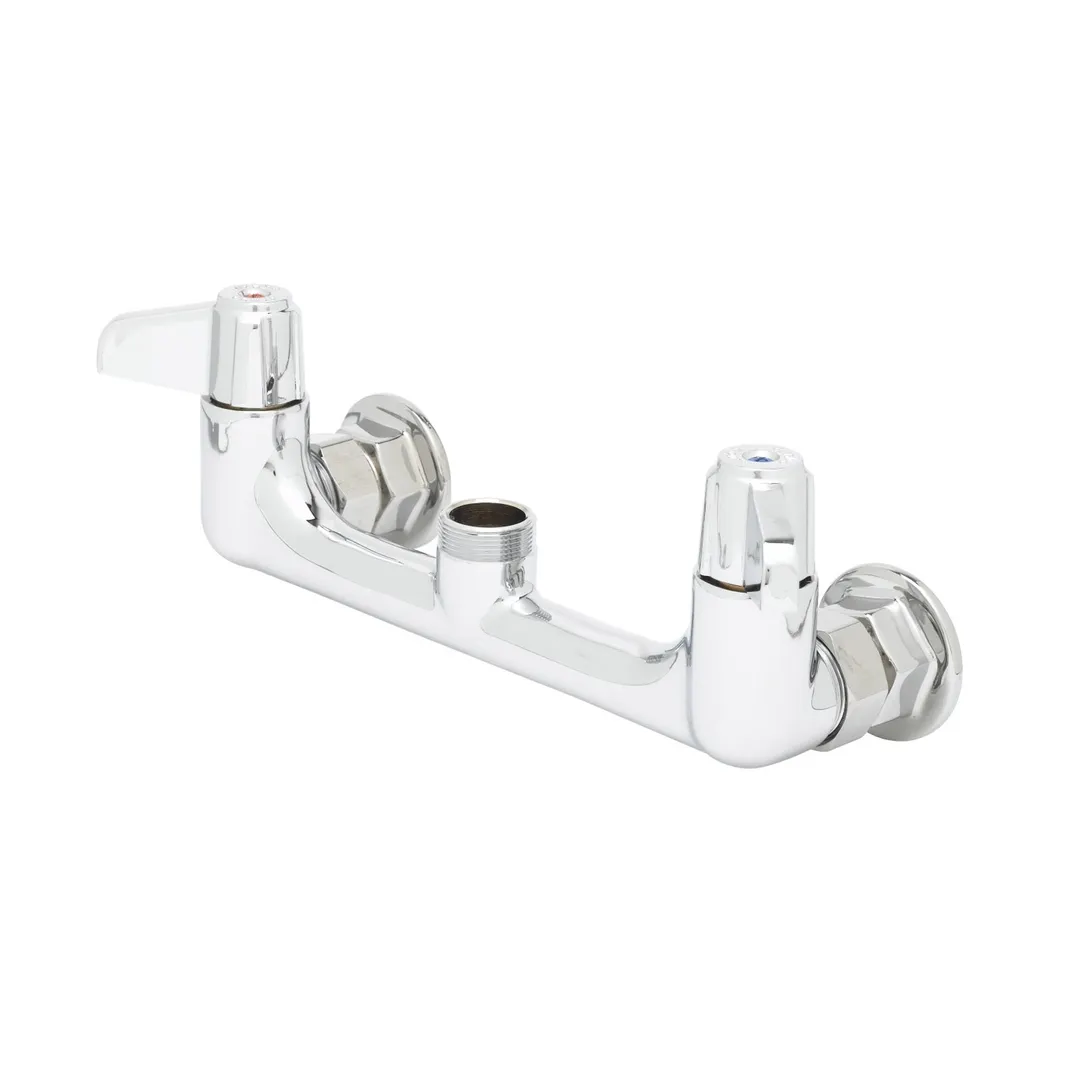 T&S Brass 5F-8WLX00-EE Equip Faucet, 8" Wall Mount