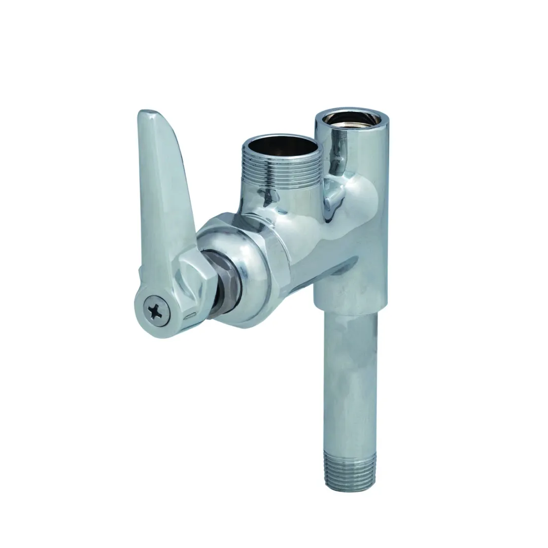 T&S Brass B-0155-LN Add-On Faucet, Less Nozzle, For Pre-Rinse Units