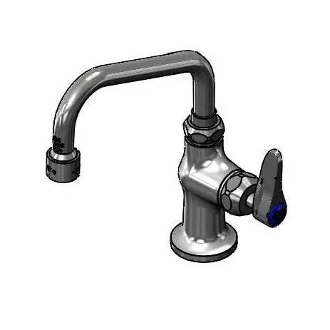 T&S Brass B-0207-VF22-CR Single Pantry Faucet, Single Hole, Deck Mount