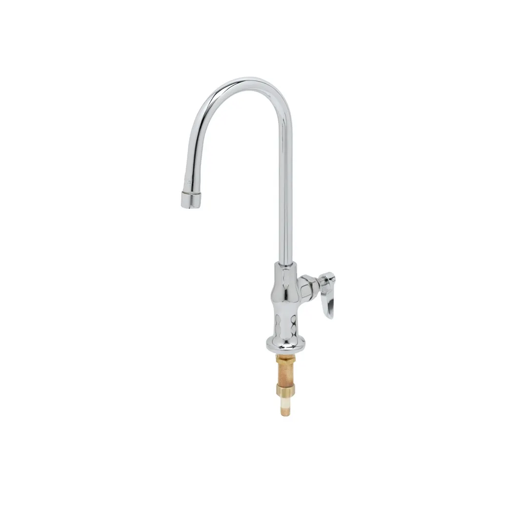 T&S Brass B-0305-01 Pantry Faucet, Single, Deck Mount, Rigid Gooseneck