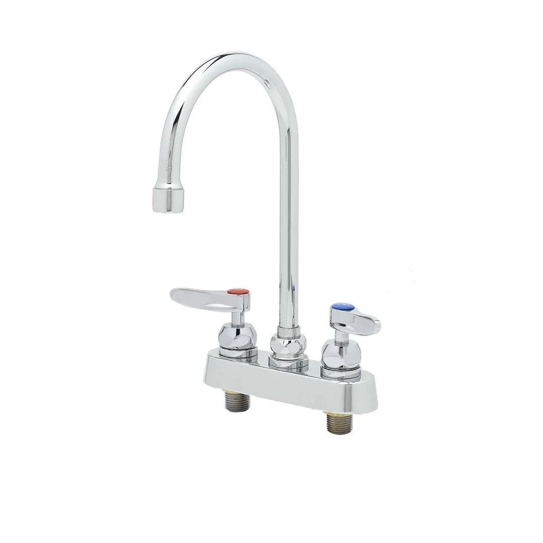 T&S Brass B-1141-CR Faucet Workboard, Swivel, Deck Mount, 11-3/8" Long