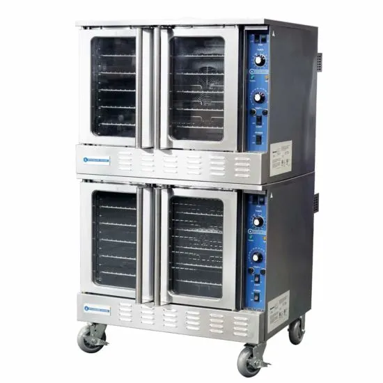 Standard Range SR-COE-DBL-240 Full Size Electric Convection Oven w/ Double Deck, 240V