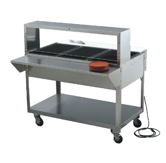 Vollrath 38099 Servewell® Caster Set, 4" Dia., (2) with Brakes