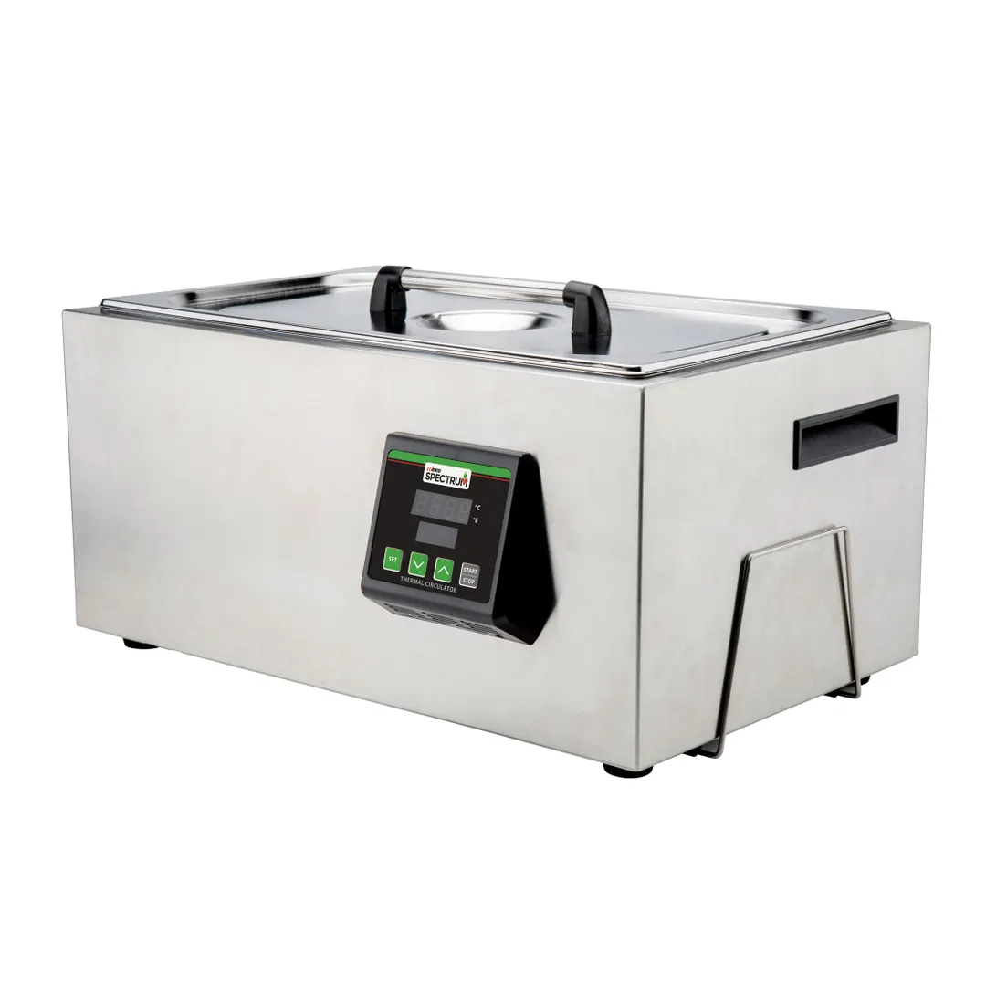 Winco ESVC-28D Spectrum Sous Vide Cooker 28L Bath 25.98"W x 20.47"D x 14.37"H, Steel 1.8kW 120V - Set