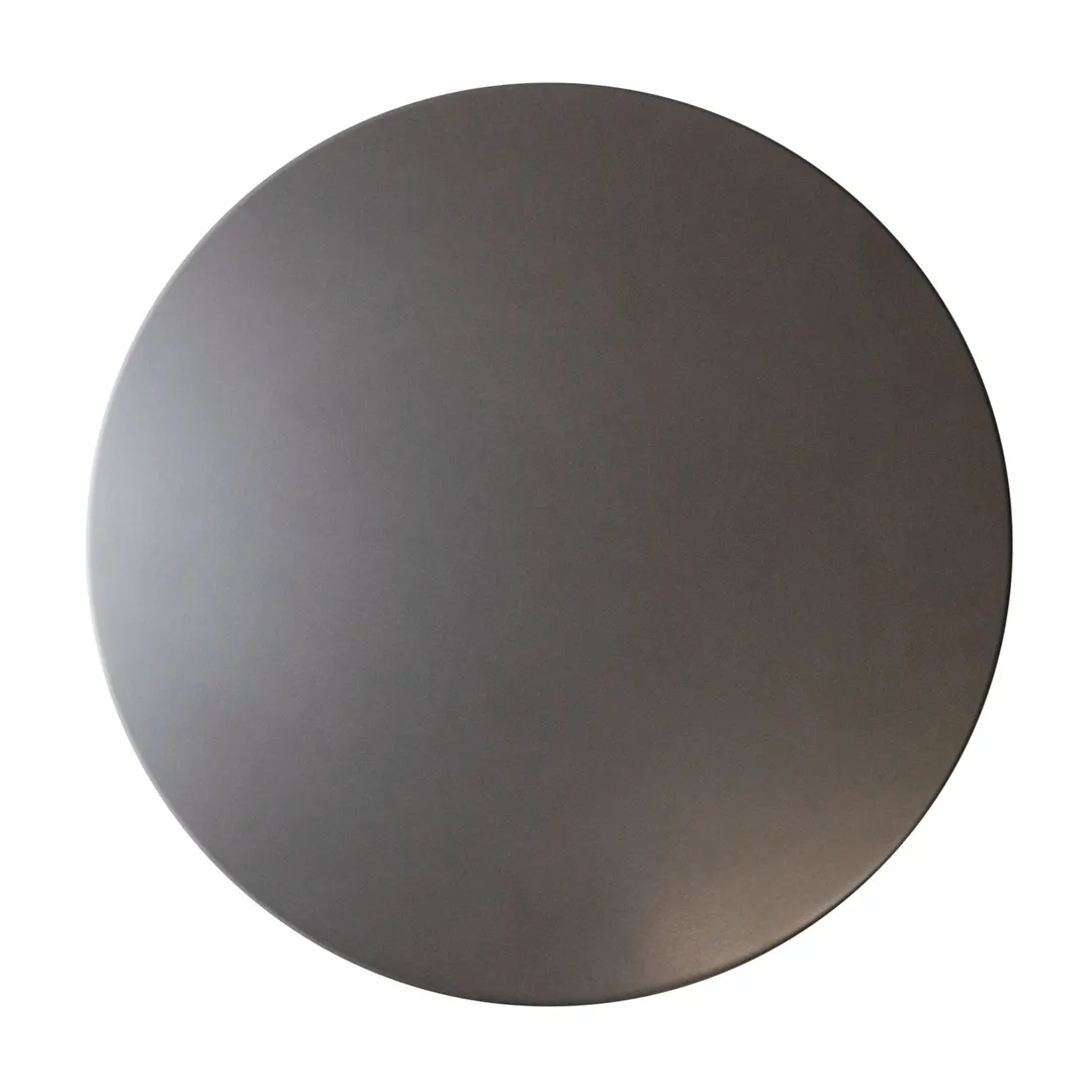 Winco GPS16-G Old Stone 16" Glazed Pizza Stone with Handles, Round, Grey, Old Stone