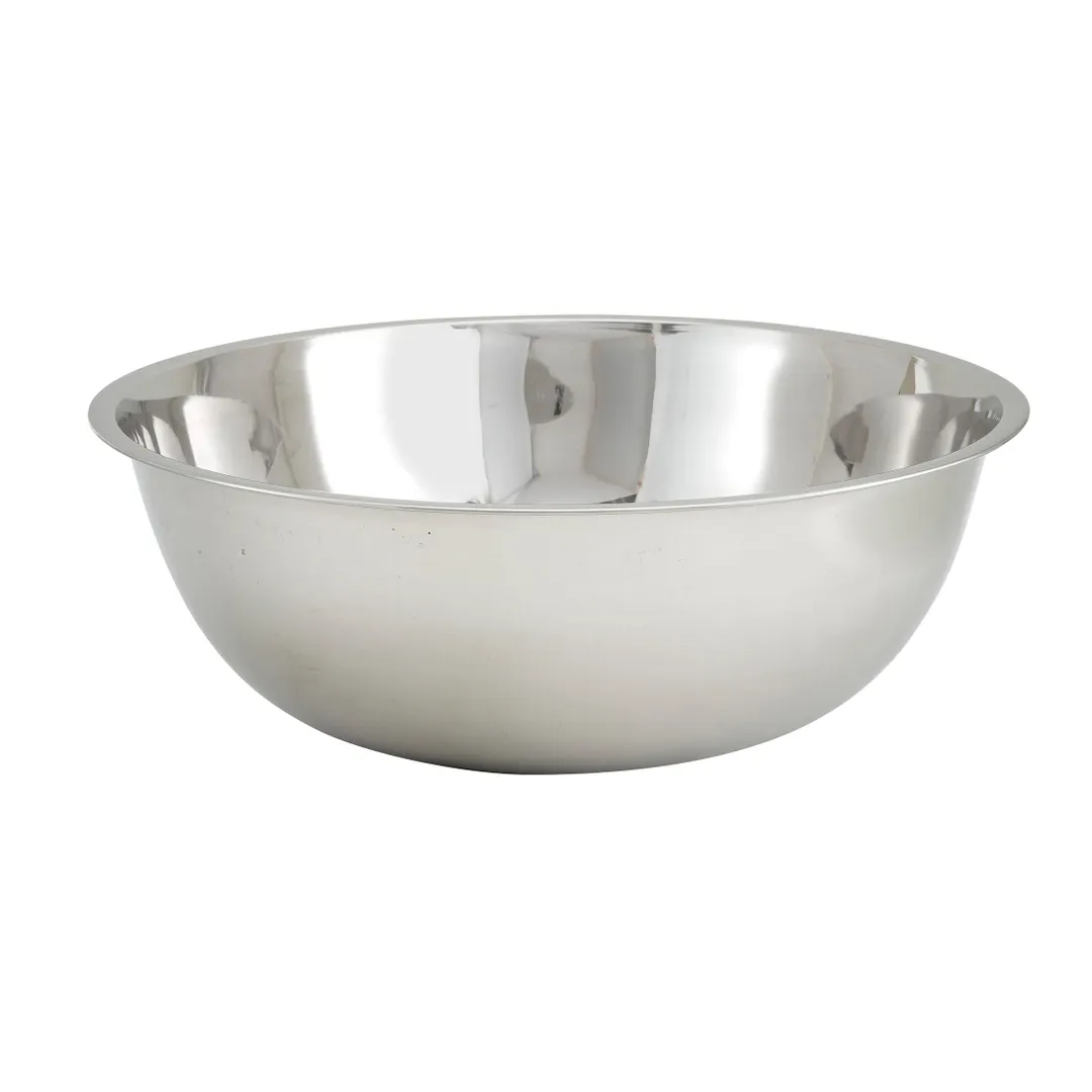 Winco MXBT-2000Q 20 Qt. Stainless Steel All Purpose Mixing Bowl 