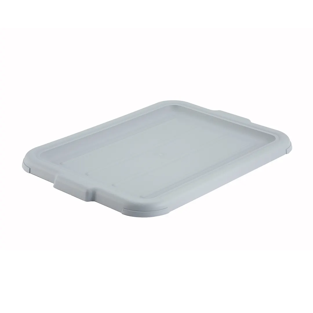Winco PL-57C Gray Polypropylene Dish Box Cover