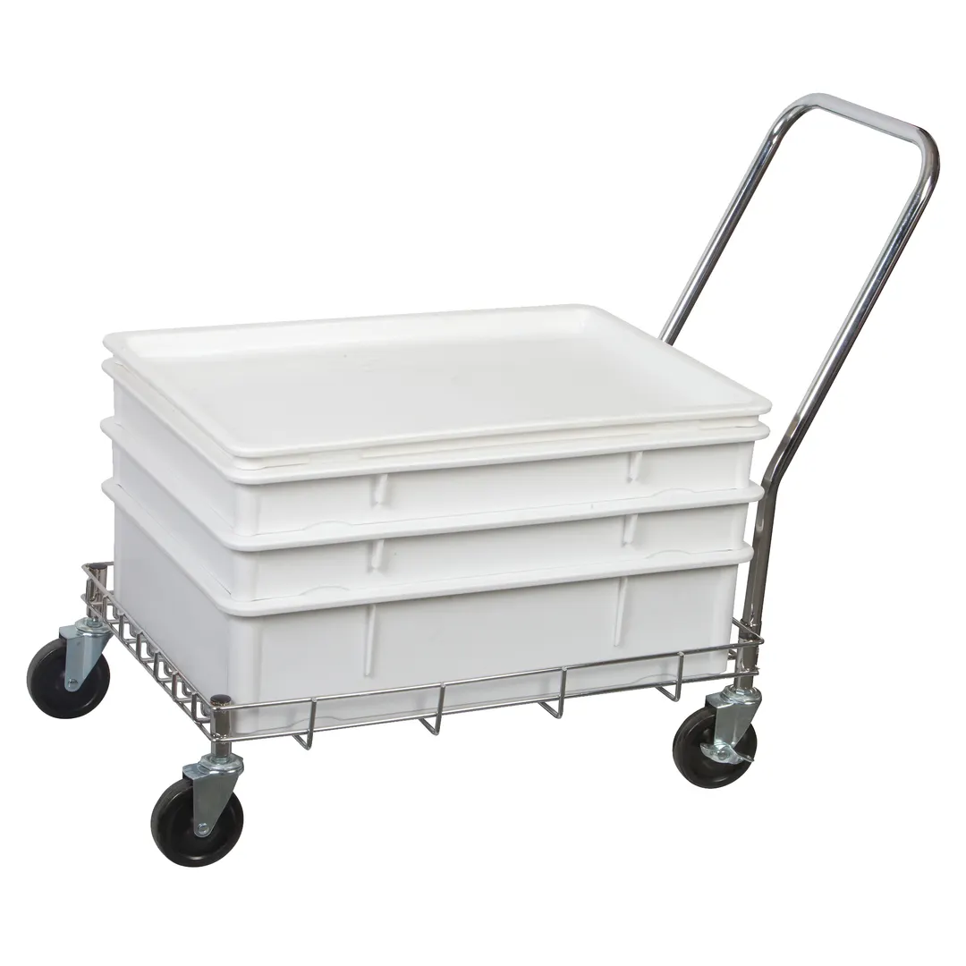 Winco PL-6N White Rectangular Dough Proofing Box - 25.5" x 17.5" x 6" 
