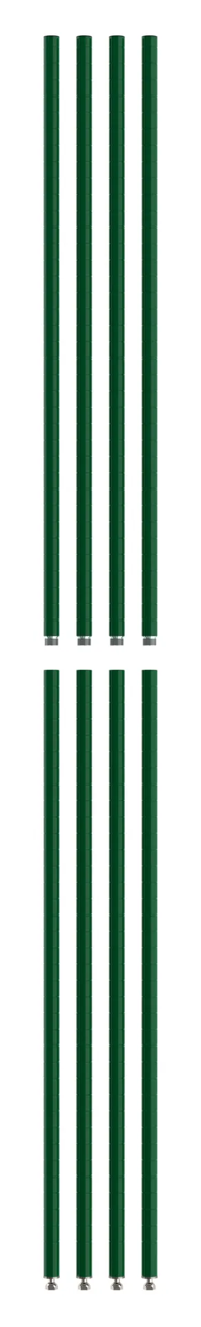 Olympic J74TSPK-4PK 74" Stationary Split Post, Green Epoxy Finish, Pack of 4