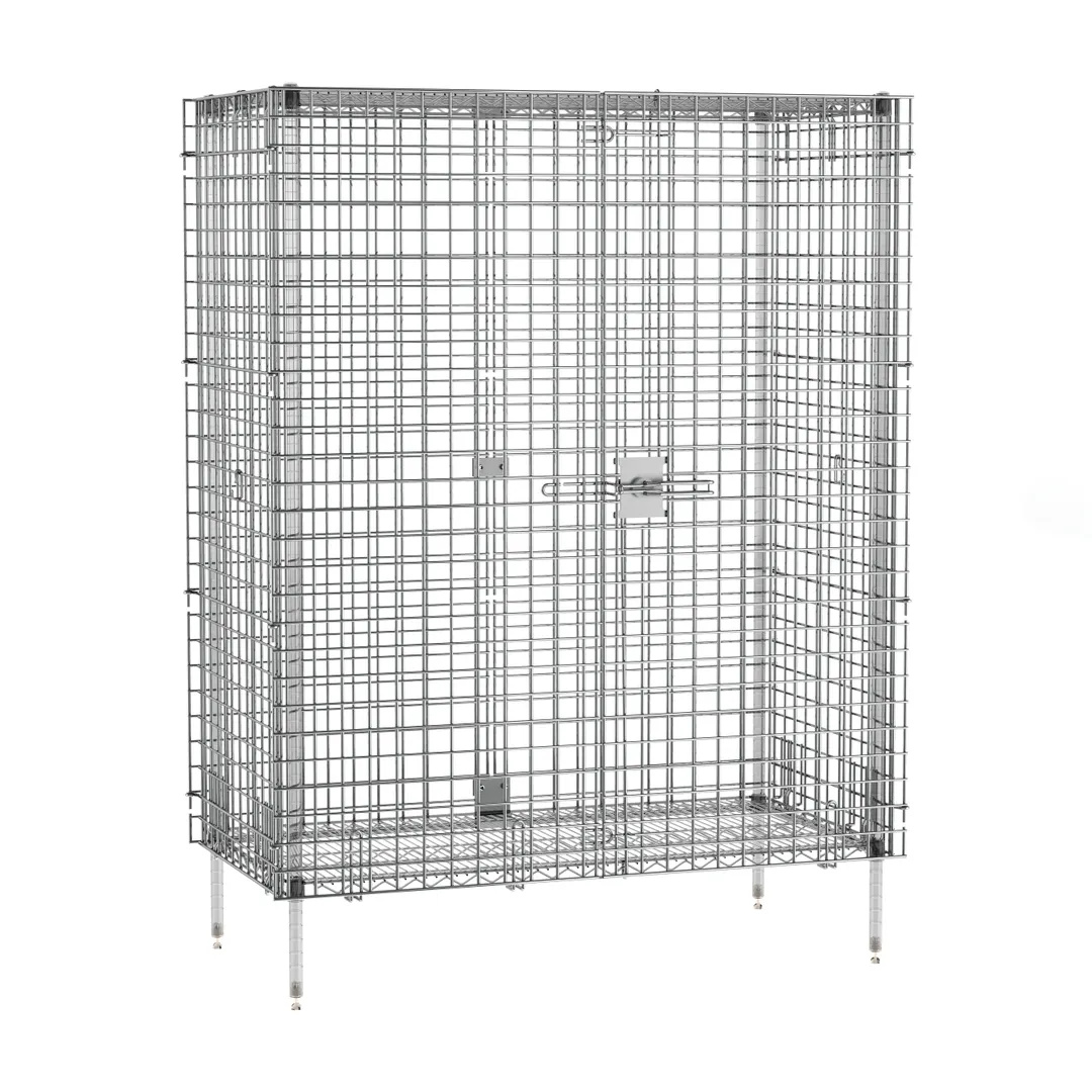 Olympic JSEC55-CTN Wire Shelving Security Cage - 48"W x 24"D