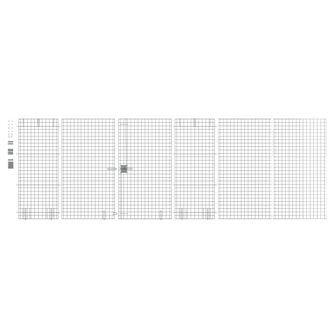 Olympic JSEC56-CTN Security Enclosure Kit - 60"W X 24"D