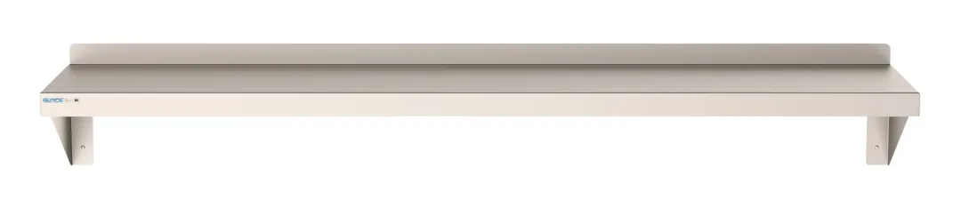 Olympic JWS1572SS Stainless Steel Wall-Mounted Shelf - 72"W x 15"D