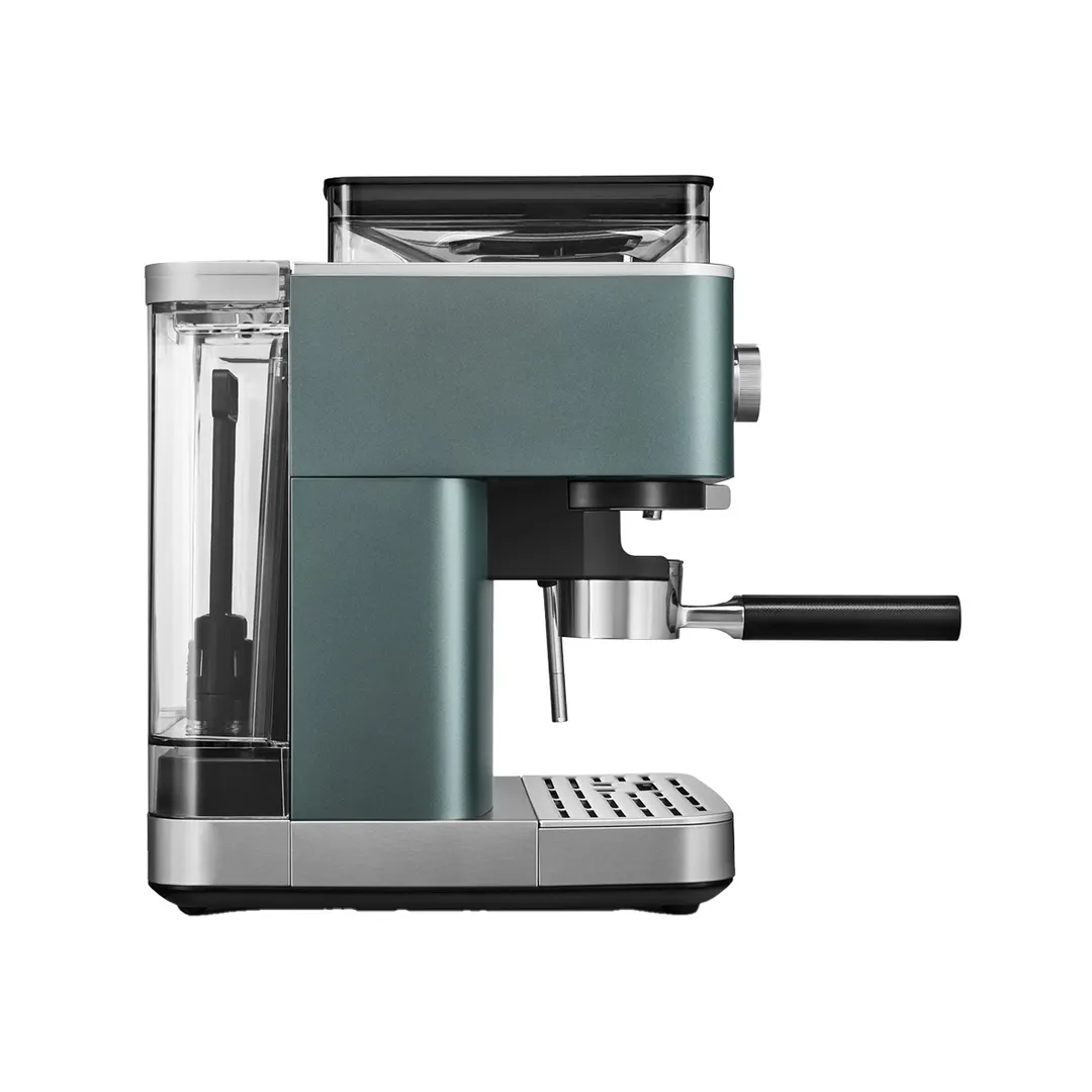 KitchenAid KES6551JP Semi Automatic Espresso Machine with Burr Grinder - Juniper / 12 oz