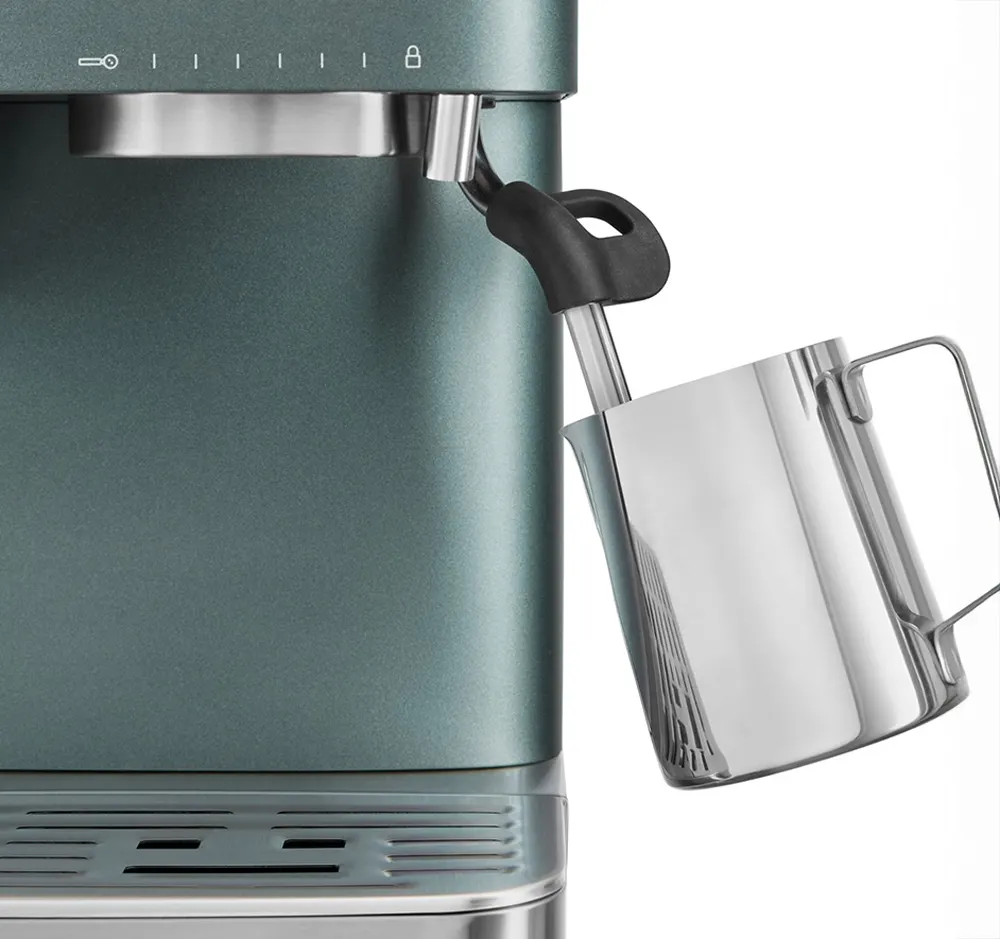 KitchenAid KES6551JP Semi Automatic Espresso Machine with Burr Grinder - Juniper / 12 oz
