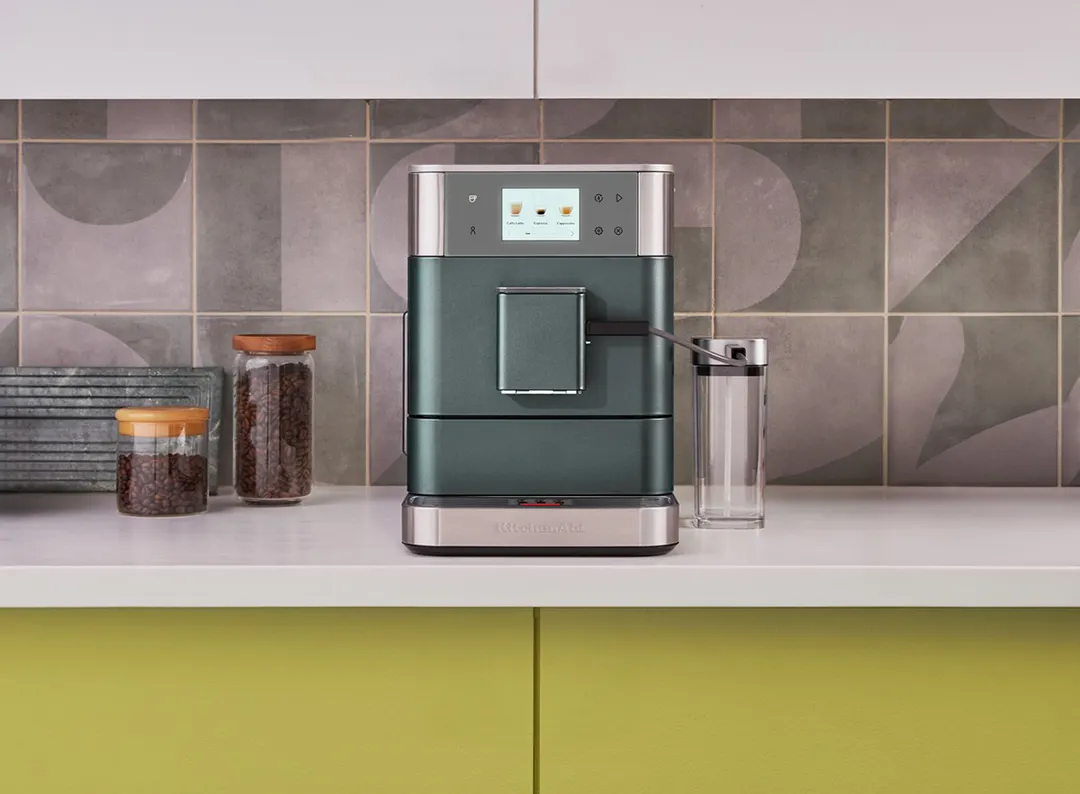KitchenAid KES8557JP Fully Automatic Espresso Machine, 2.2 L Water Tank - Juniper