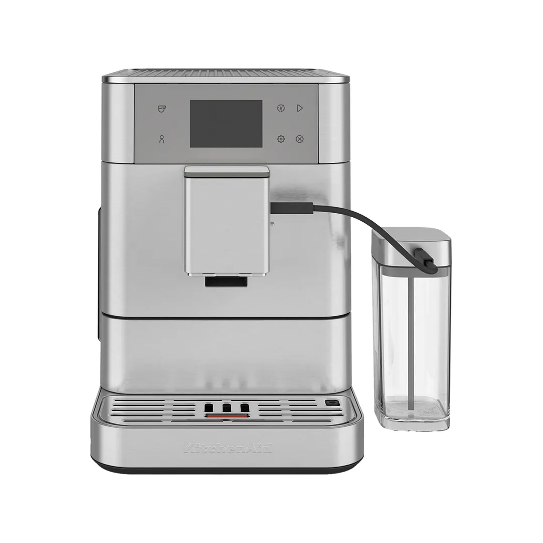 KitchenAid KES8557SX Fully Automatic Espresso Machine, 2.2 L Water Tank - Brushed Stainless Steel