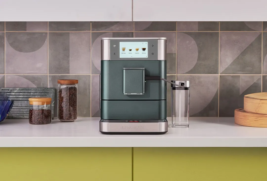 KitchenAid KES8558JP Fully Automatic Espresso Machine with Indicator Light, 2.2 L Water Tank - Juniper