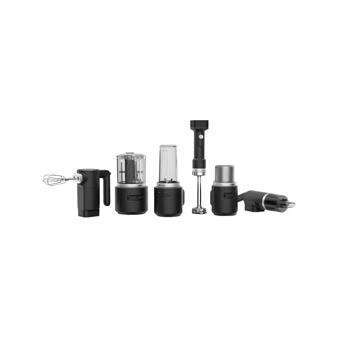 KitchenAid KHBRV00BM Kitchenaid Go™ Cordless Hand Blender, Black Matte, (Battery Sold Separately)