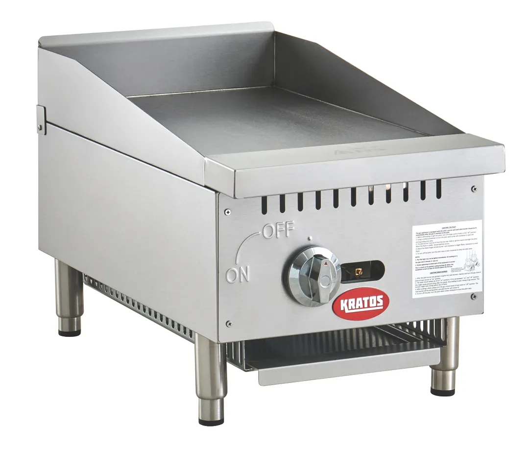 Hubert 122674 15" Countertop Gas Griddle