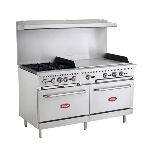 Hubert 135897 60" Gas Restaurant Range